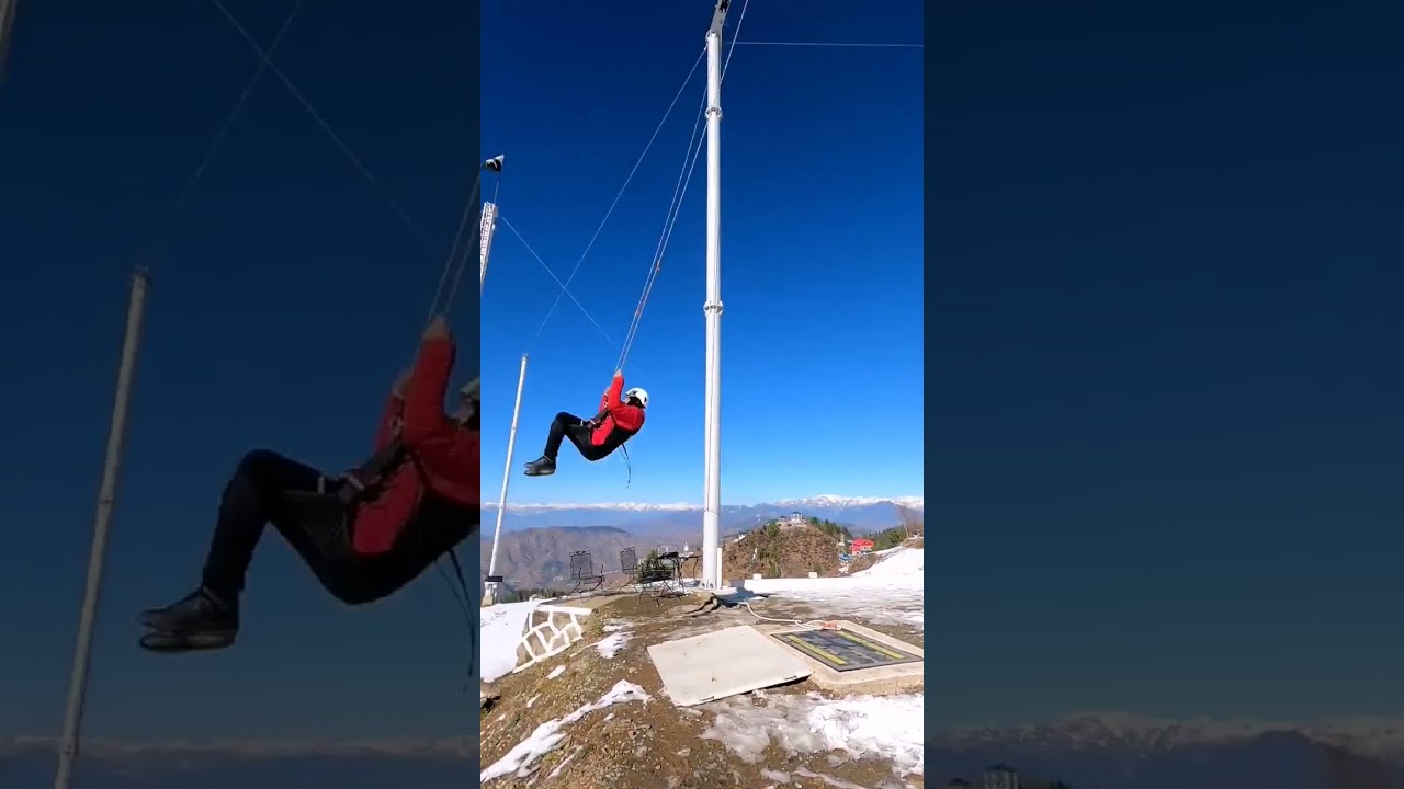 Giant Swing at Malam Jabba Ski Resort