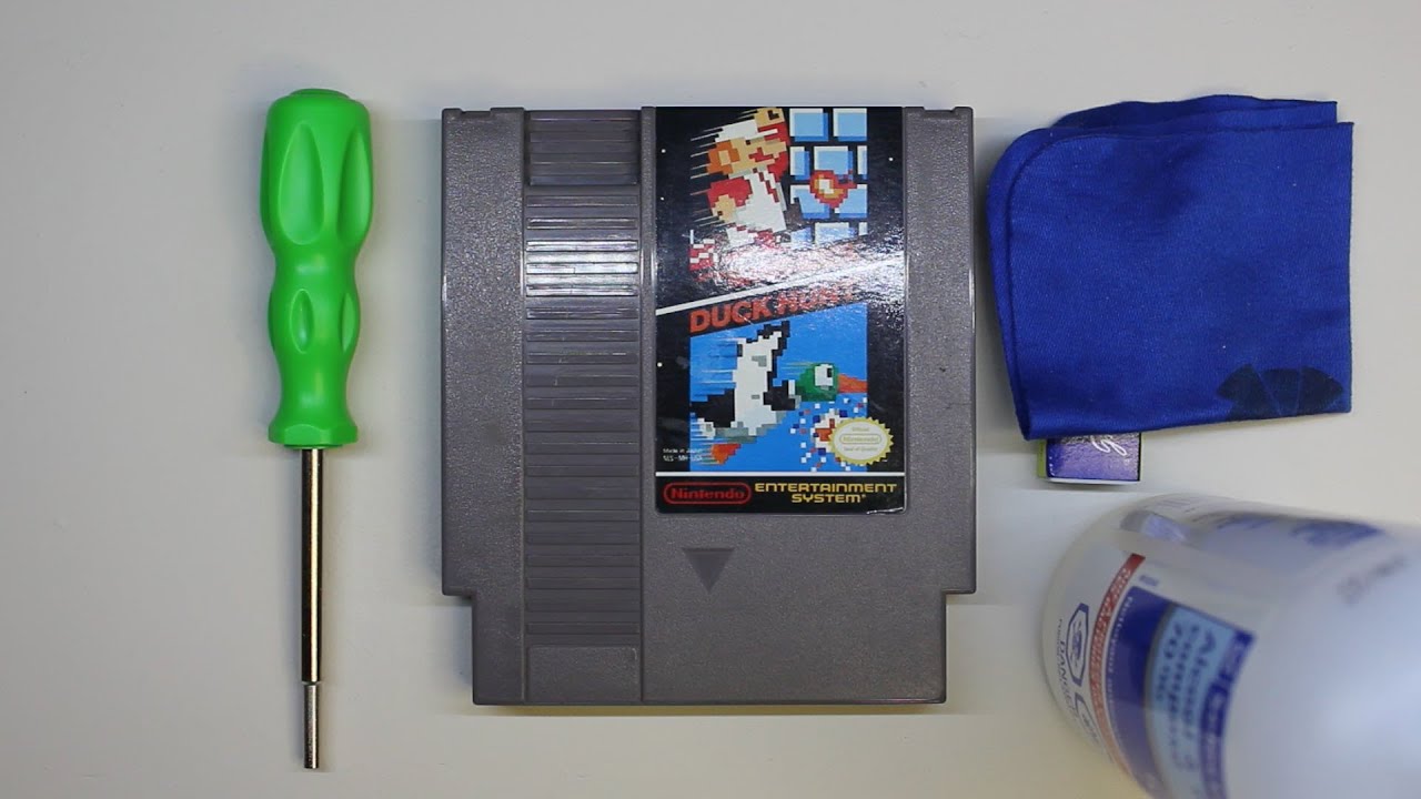 How to Clean Game Cartridges
