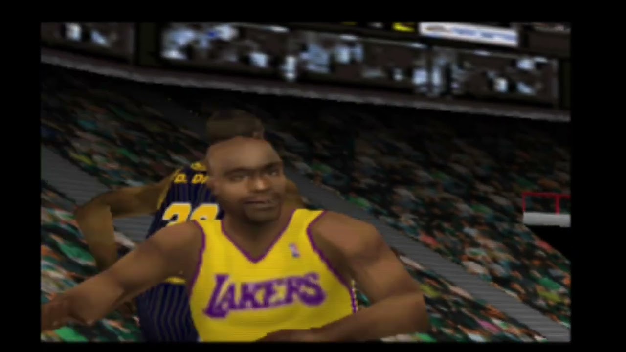 NBA LIVE 2000.. Finals rematch 4thqtr. Lakers vs Pacers: