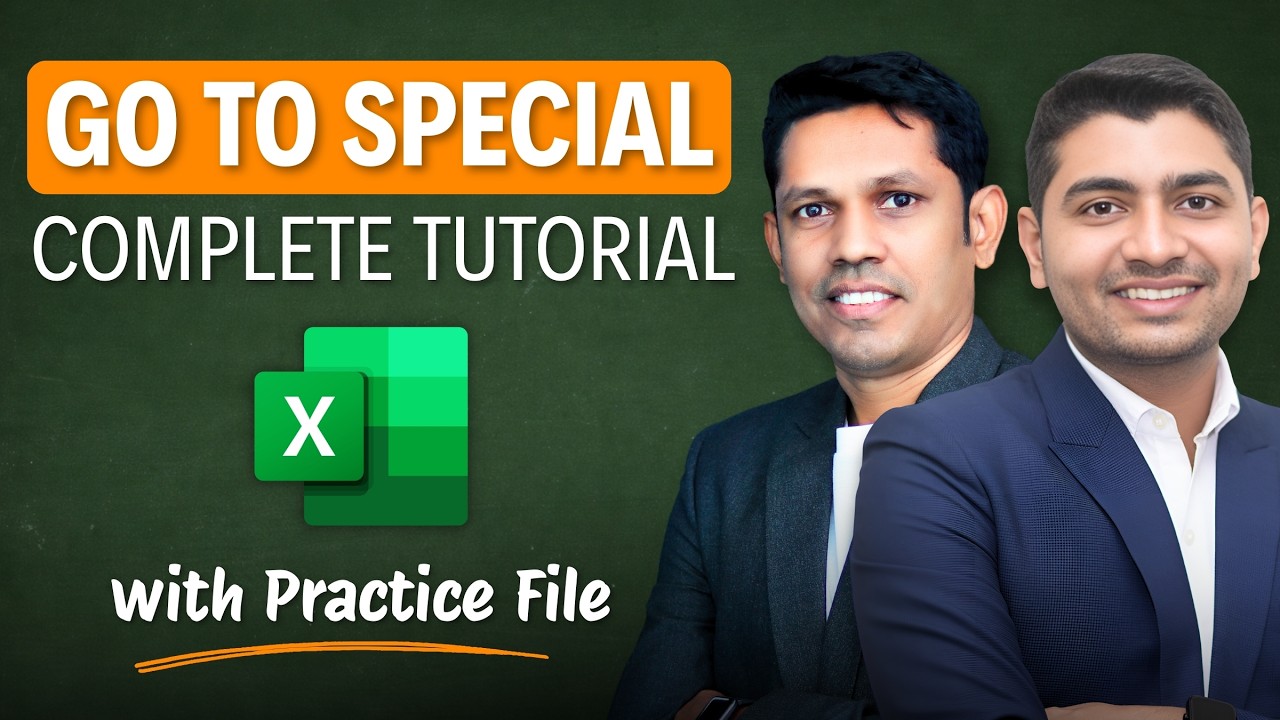 Excel ka Secret Feature 🤯 | Go To Special Full Tutorial in Hindi