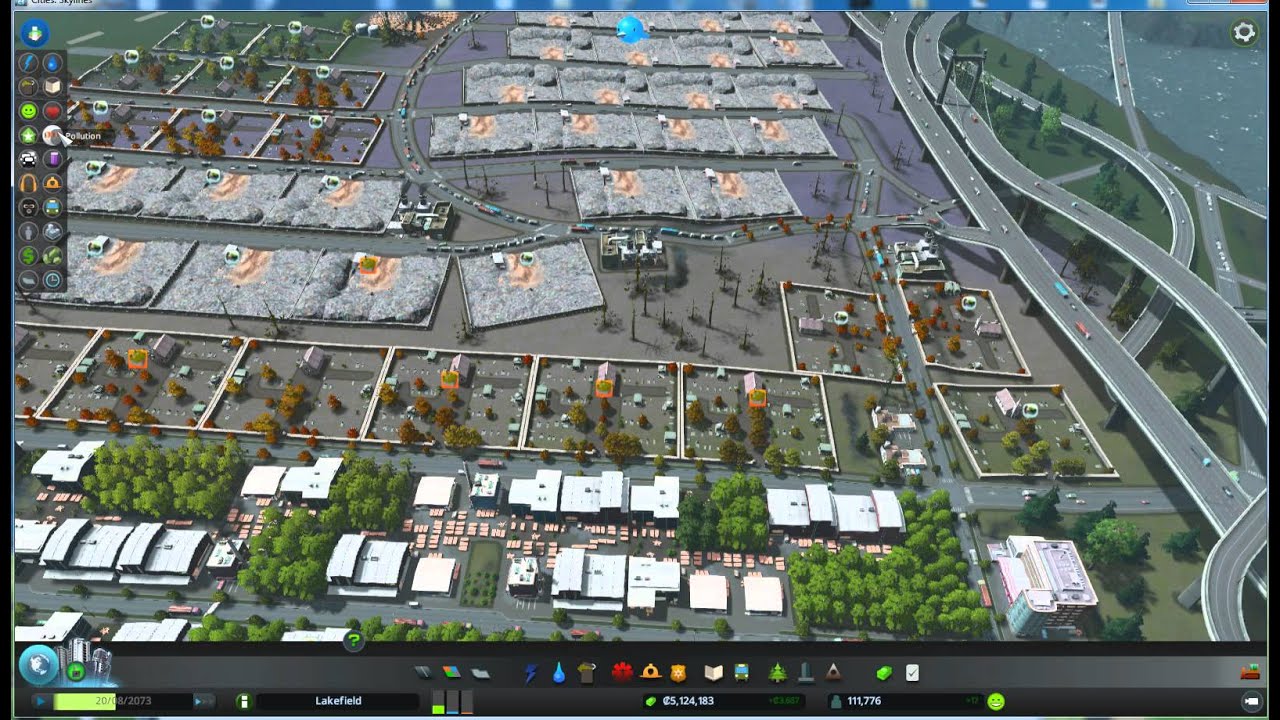 Cities skyline garbage problem solved!