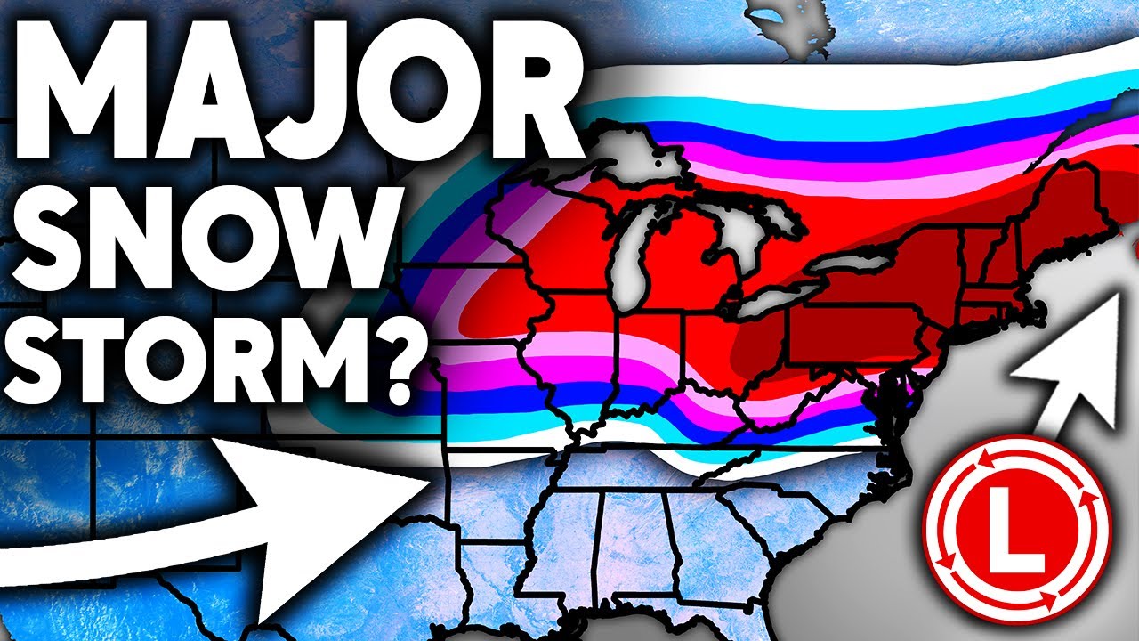 Models Show a New MAJOR Snowstorm & Brutal Cold...