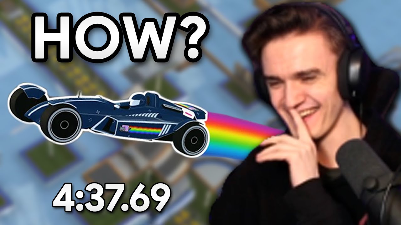 Reacting to the PERFECT Trackmania Speedrun on 