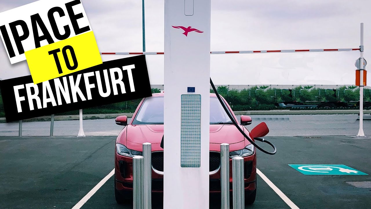 How FAST Can An Electric Jaguar I-Pace Do Frankfurt and Back