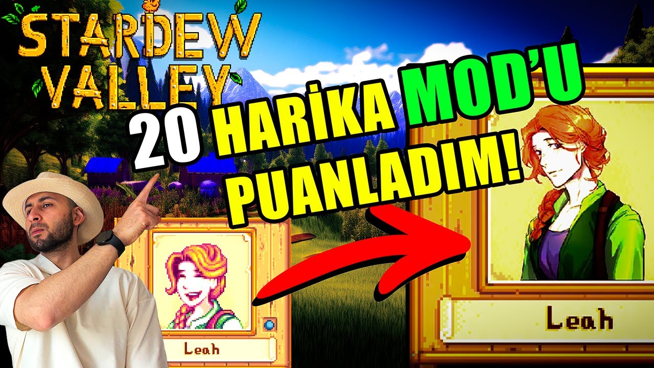 En Çok İndirilen 20 Modu PUANLADIM! STARDEW VALLEY