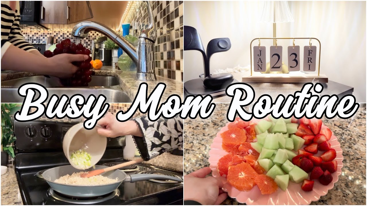 A Day in My Life as a Busy Mom | Real Mom Routine | Mom Life Vlog🩷