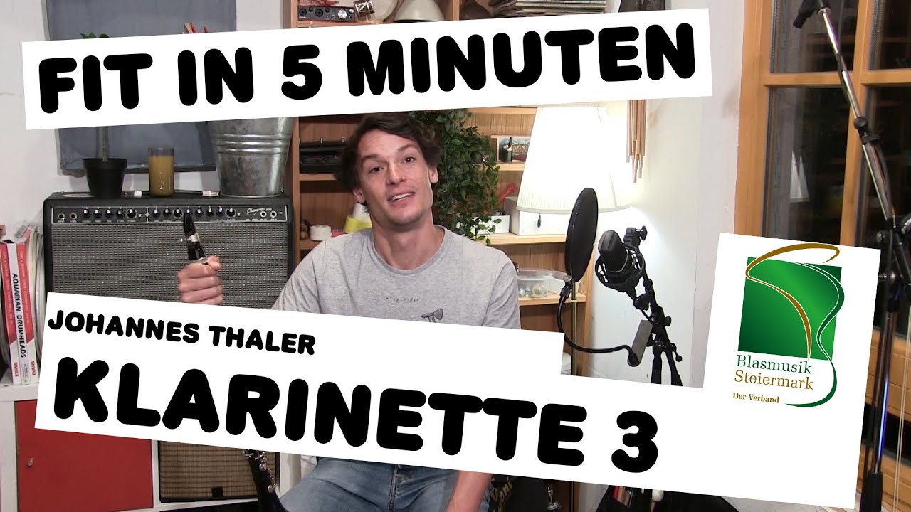 Fit in 5 Minuten: Klarinette (im Basssolo)