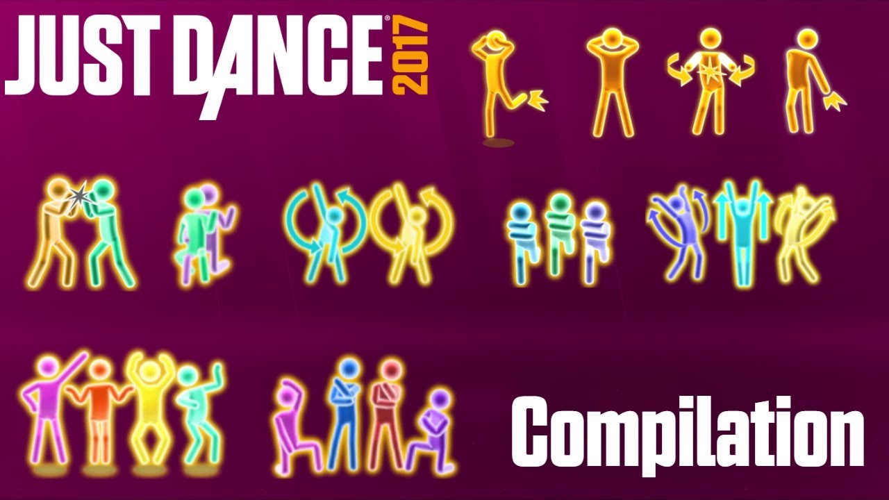 Just Dance 2017 - Gold Moves Compilation