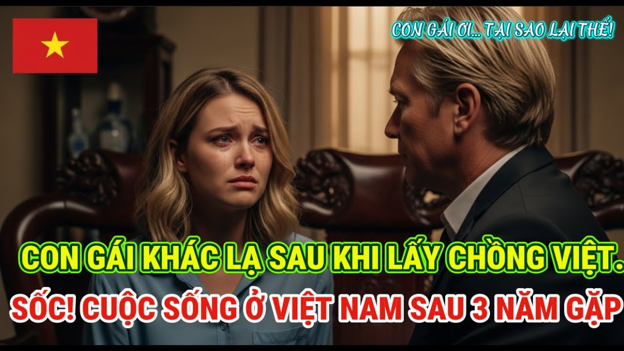 Bố mẹ sốc nặng! Con gái đổi khác sau 3 năm kết hôn, chuyển sang sinh sống tại Việt Nam gây ngỡ ngàng