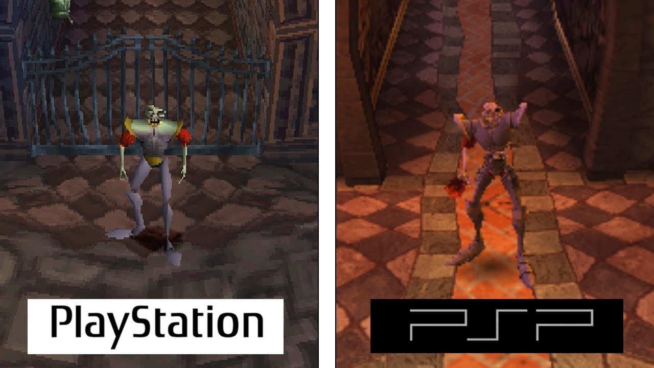 Medievil | PSX vs PSP | Graphics Comparison | Comparativa