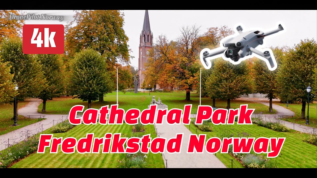 Cathedral Park in Fredrikstad, Norway