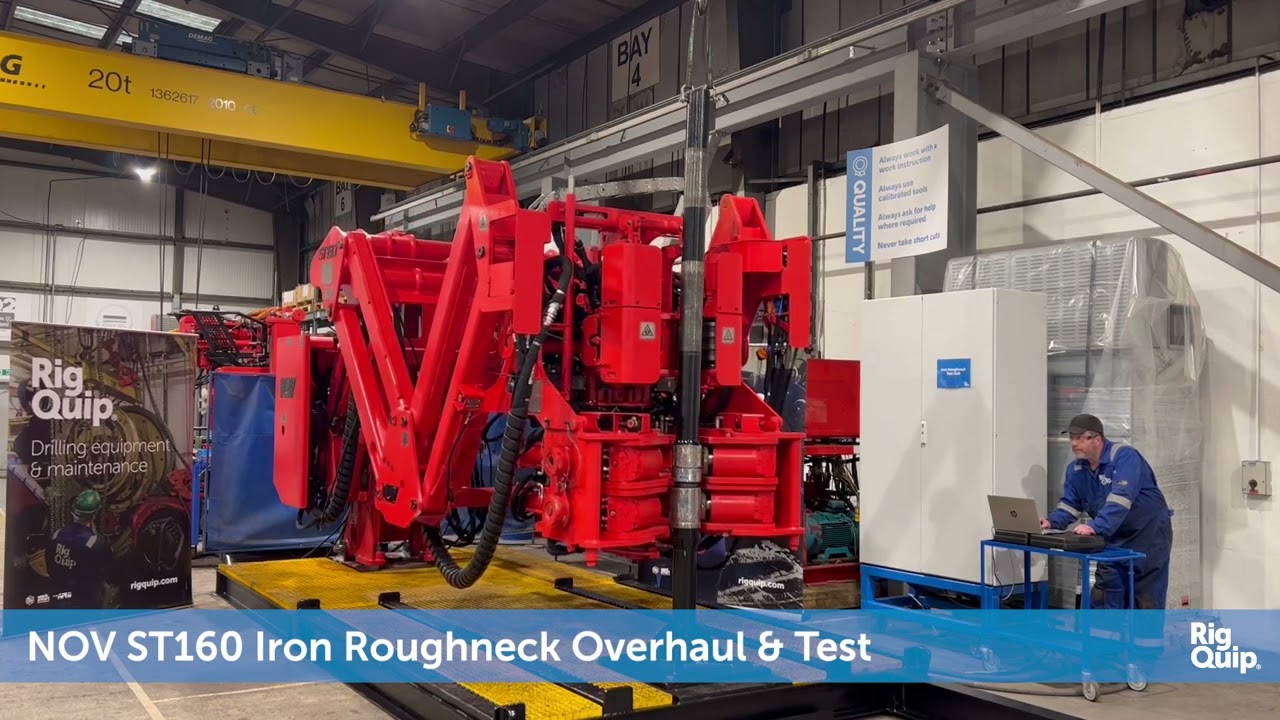 NOV ST160 Iron Roughneck Overhaul & Test