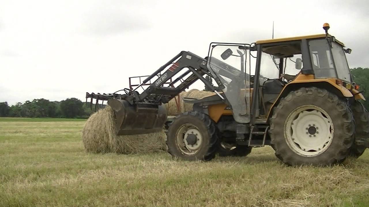 Moi au Chargement du foin