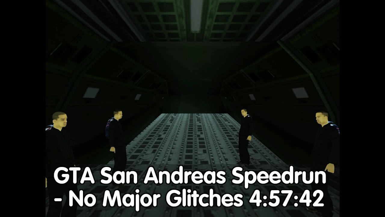 GTA San Andreas Speedrun - No Major Glitches 4:57:42