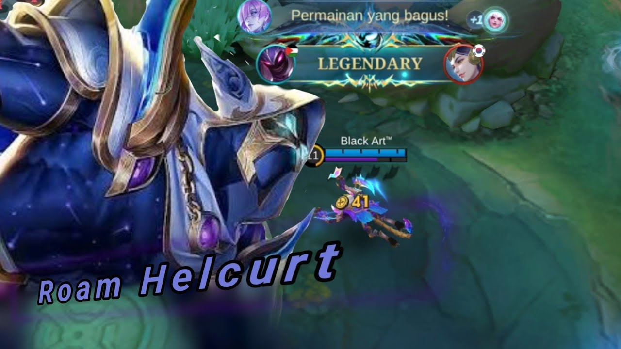 Gameplay Helcurt Roam menggendong tim | Full gameplay 