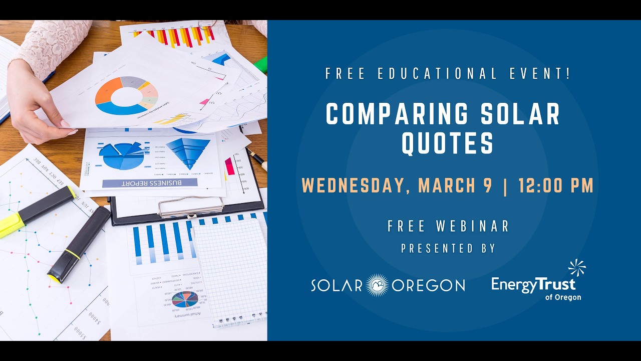 Comparing Solar Quotes - (recording 3/9/2026)