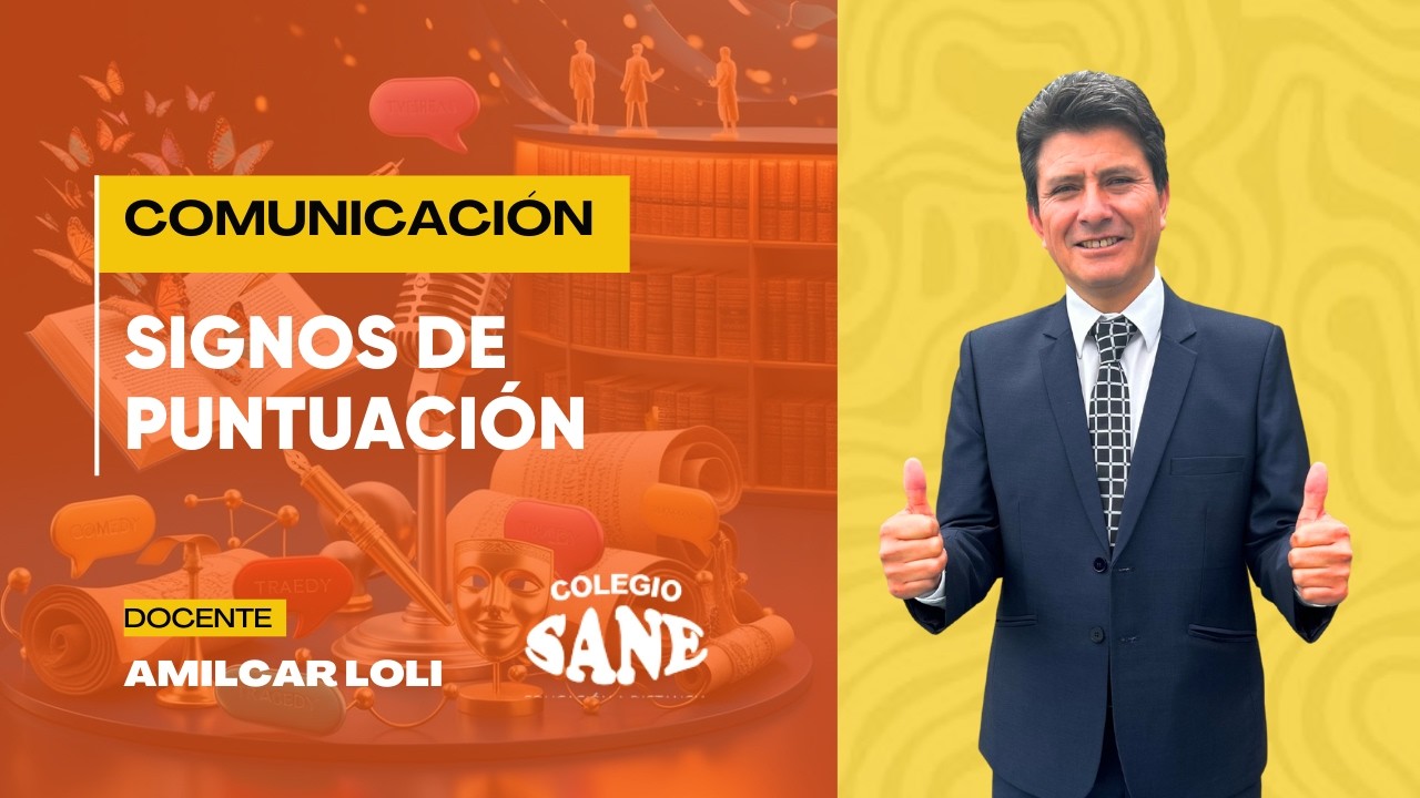 COMUNICACIÓN / SIGNOS DE PUNTUACIÓN / 3° III BIM / 15 - 03