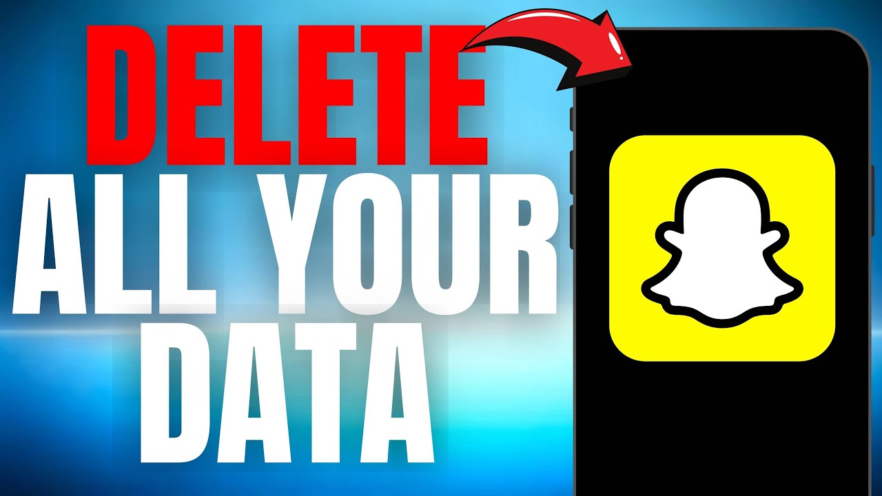 Как удалить все данные из Snapchat! (Простое руководство) [2025]