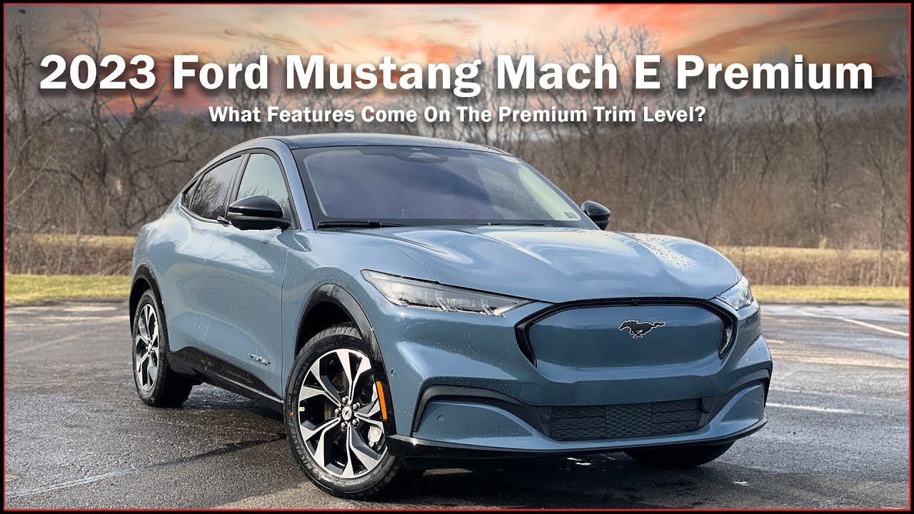 How Well Equipped Is the Premium Trim? | 2023 Ford Mustang Mach E Premium Overview