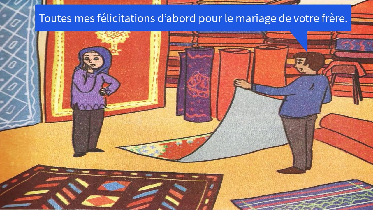 Oral 2:  Montrez moi ces tapis / unité 1 / semaine 3&4 / p 24 / mes apprentissages en fr 4AP
