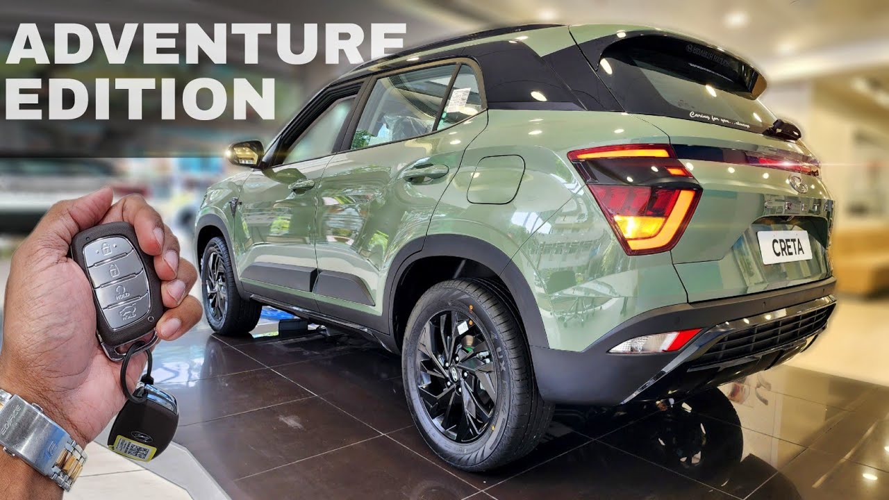 Hyundai Creta ADVENTURE Khaki Green Color, On Road Price, Mileage, Features