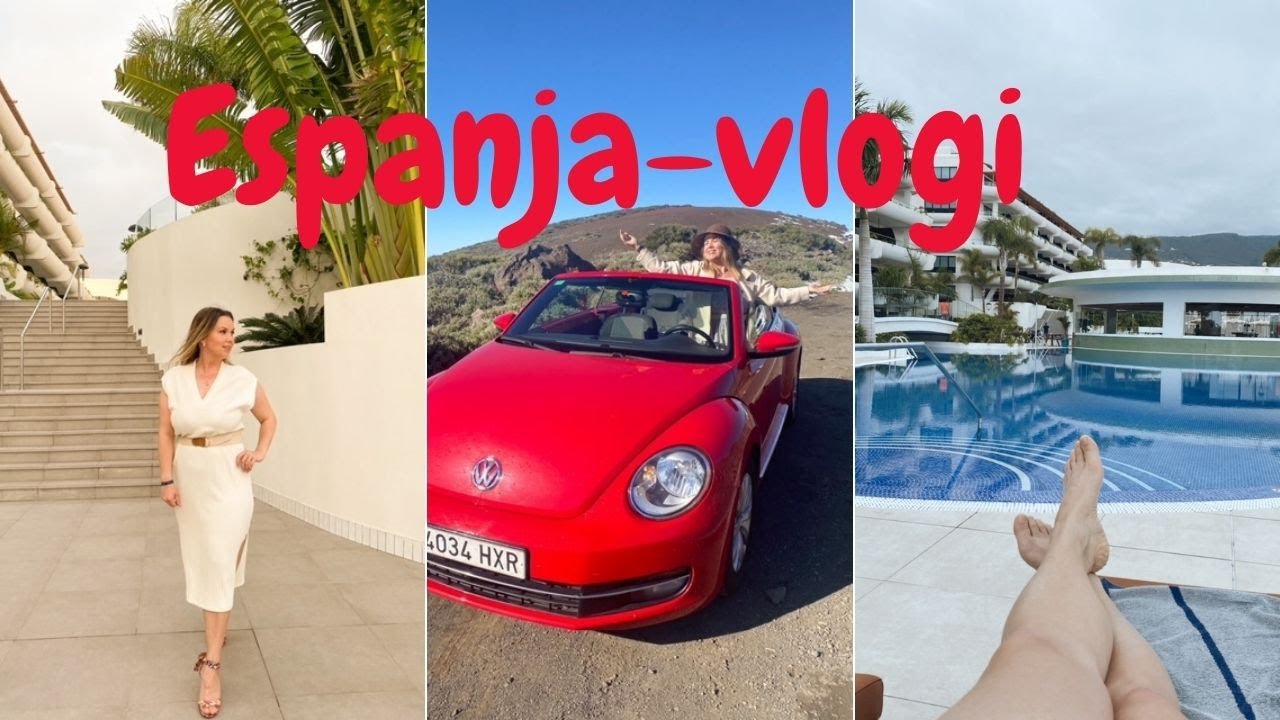 Vihdoinkin lomalle! Teneriffa-vlogi