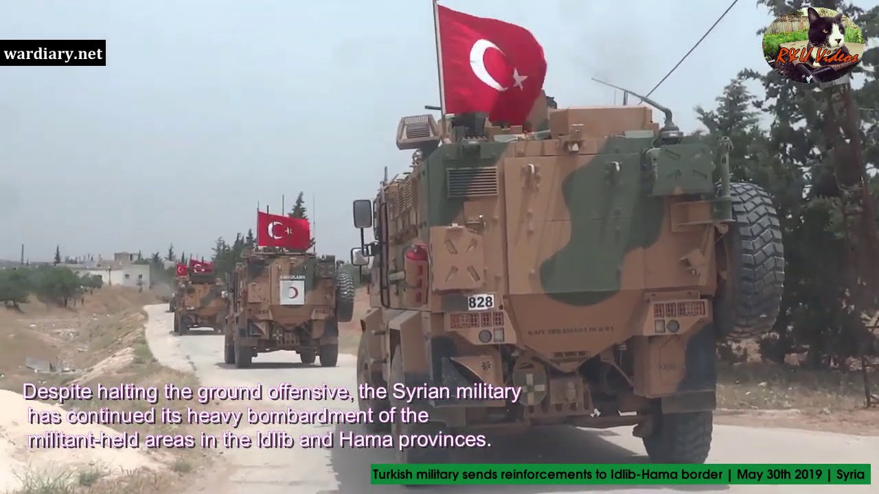 Turkish military moves inside Syria to Idlib-Hama border, 30 May