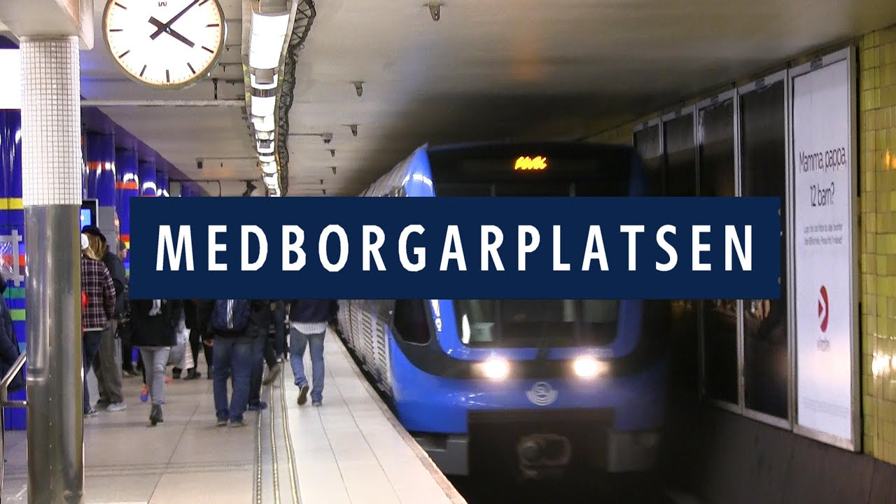 Medborgarplatsen Stockholms Tunnelbana.