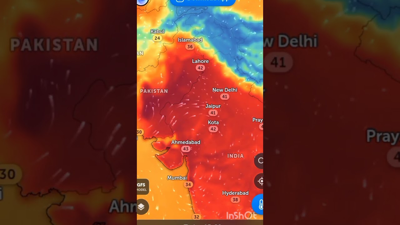 #tempreture #skymet #weather #windy #imd #trending #skymet #viralshorts #reels #indiapakistan #new
