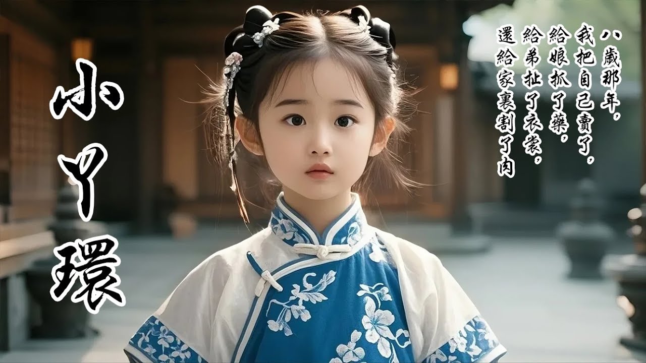 【小丫環】八歲那年，我把自己賣了，換了十兩銀子。給娘抓了藥，給弟弟扯了新衣裳，還給家裡割了一手豬頭肉。爹抱着頭蹲在地上，悶聲說不出話來。我同他說：「只要人還在，就有希望呀！」