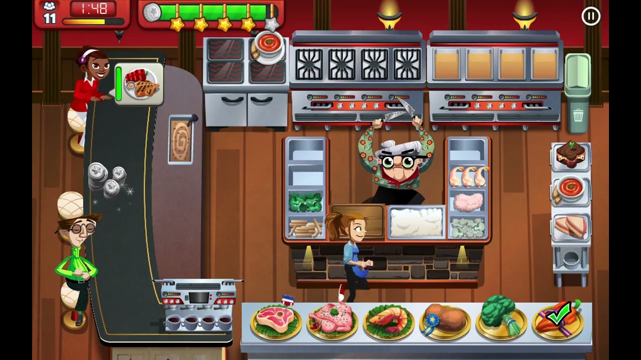 COOKING DASH | TABLE STEAKS | SEASON 2 EPISODE 11 ⭐️⭐️⭐️⭐️⭐️