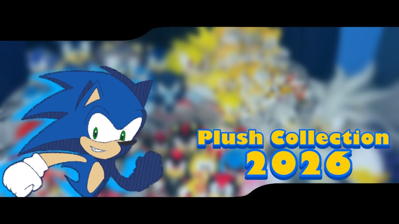 Sonic Plush Collection 2026