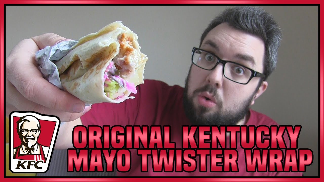 KFC Original Kentucky Mayo Twister Wrap Review