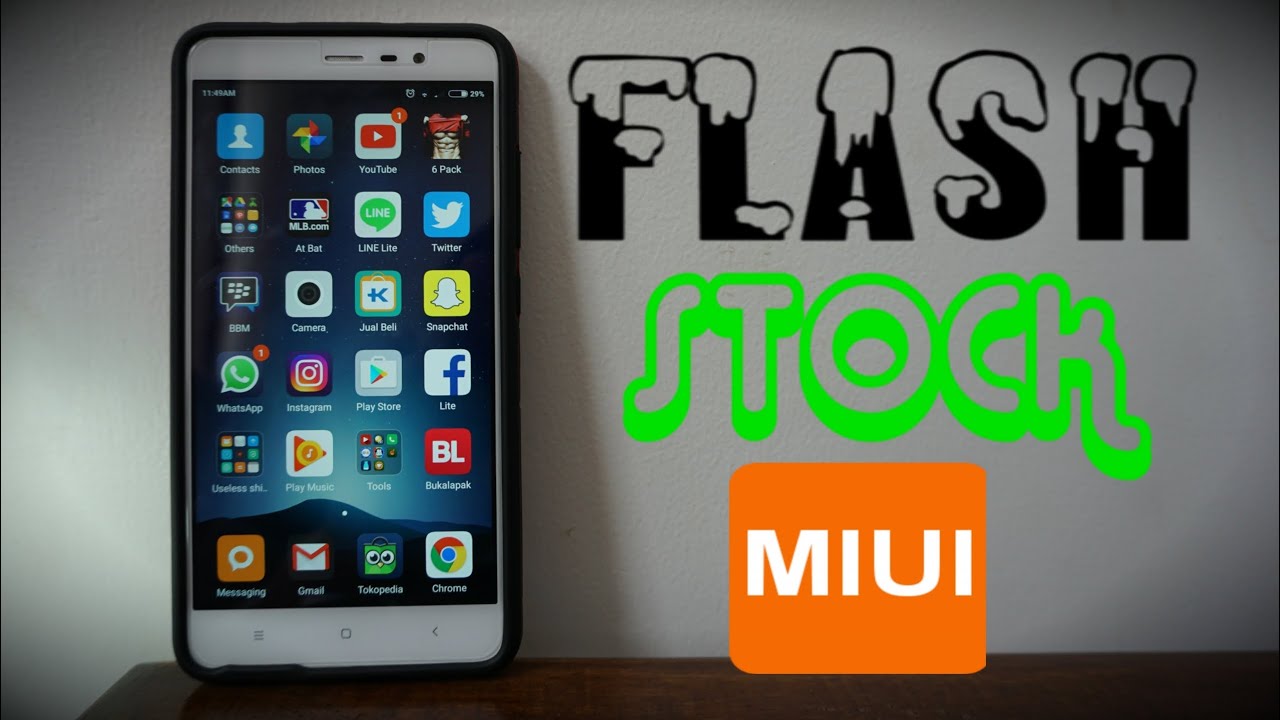 How to Flash Stock MIUI on your Redmi Note 3 Snapdragon