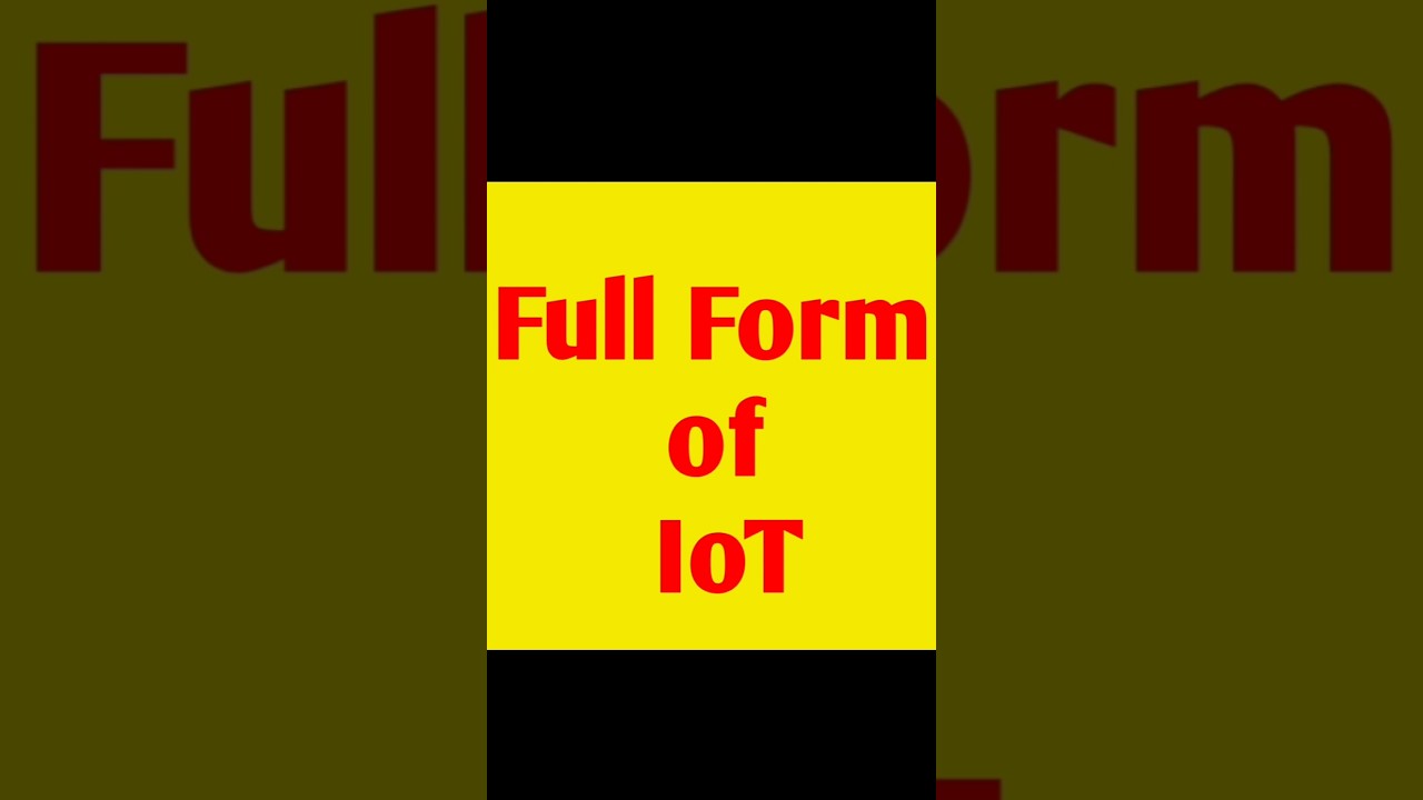 Internet Of things #iot #shorts #tech