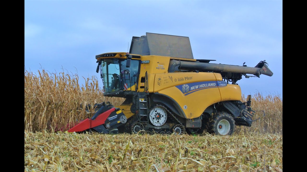 Maisdreschen 2021/ New Holland CR 8.80/ Capello