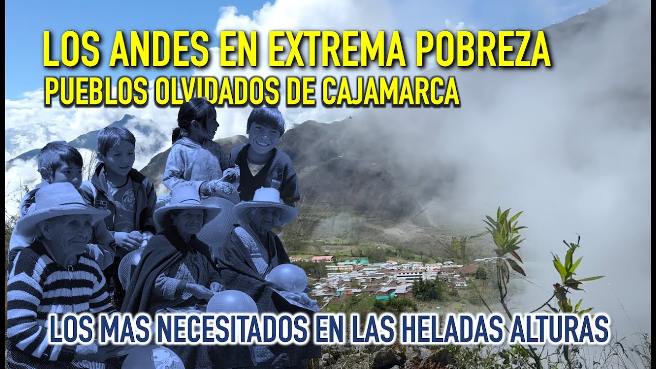 En los Andes de Cajamarca, familias enfrentan la extrema pobreza y olvido en las heladas alturas