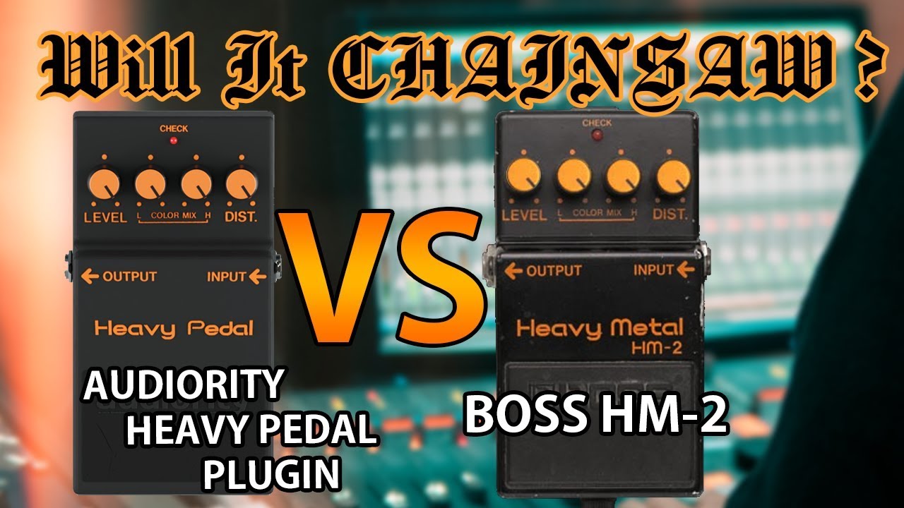 Audiority Heavy Pedal VS Boss HM-2 MIJ - Will It Chainsaw?