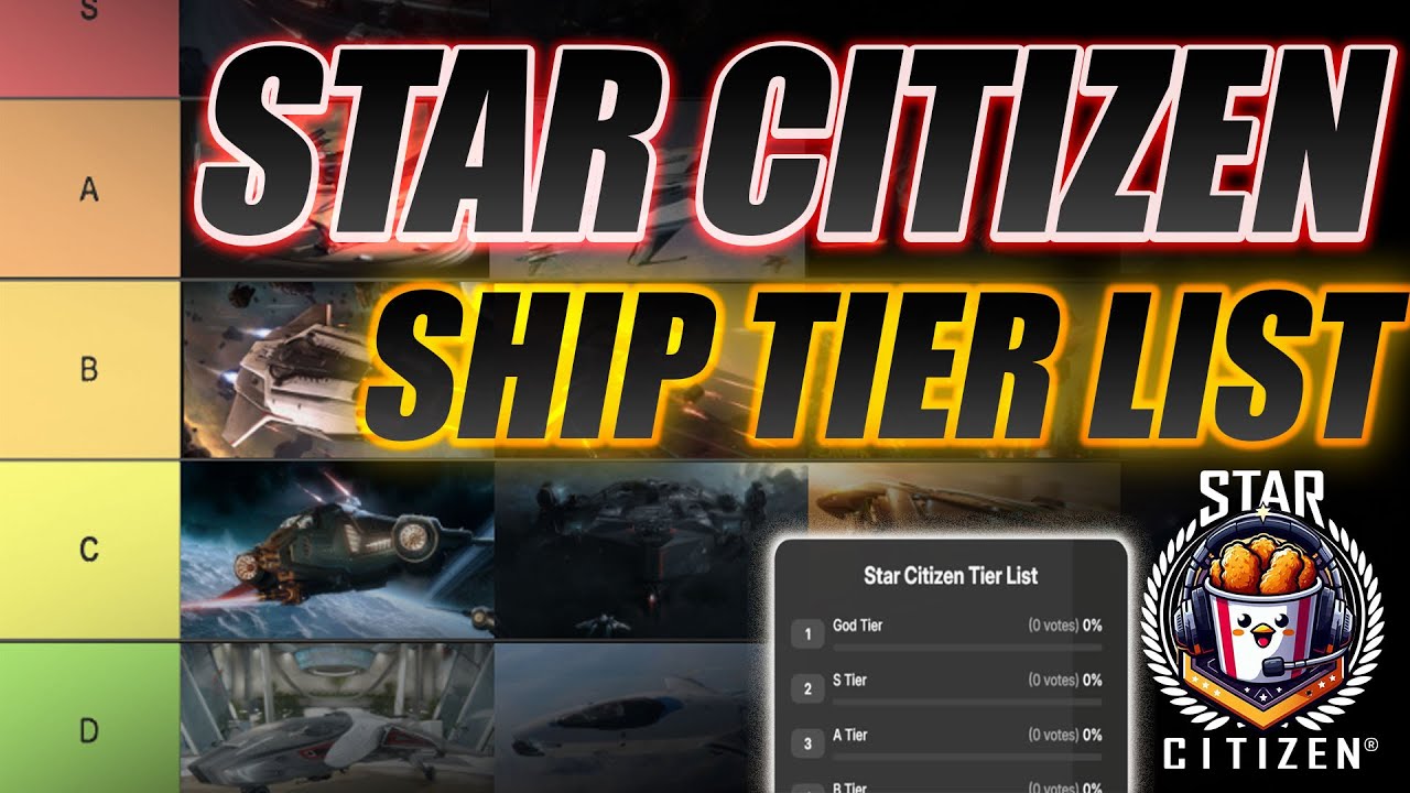 BEST SHIPS OF Star Citizen TIER LIST