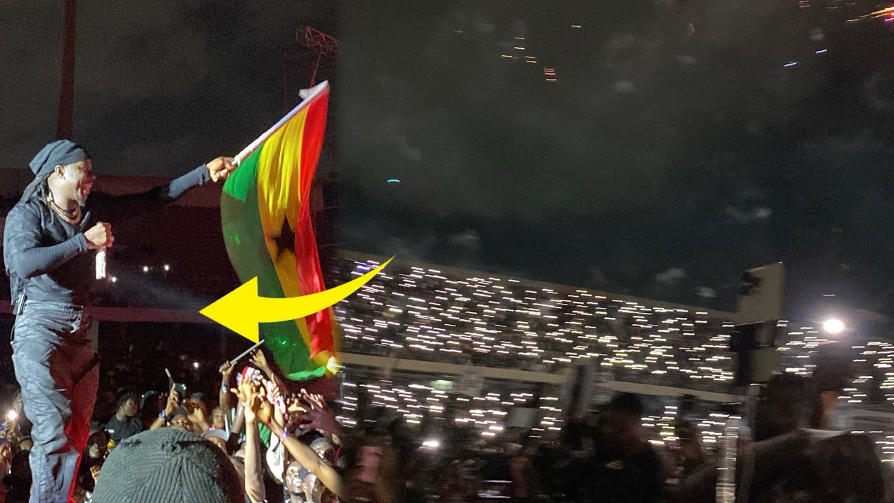 🔥🔥Big Win for Stonebwoy 🇬🇭🔥 Accra Sports Stadium fully packed for BHIM FEST!