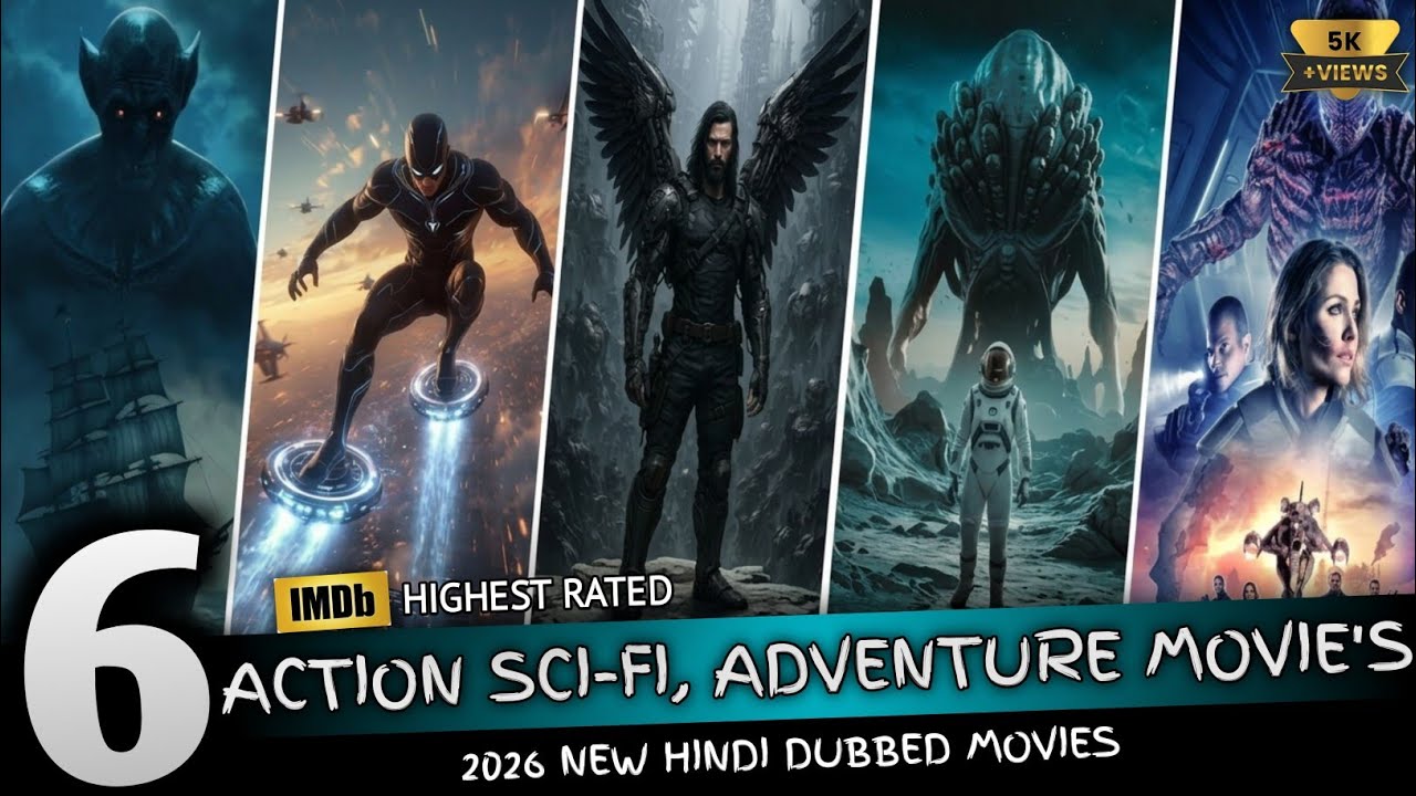 Top 6 Best Movies in Hindi 2025 | Best Sci-Fi Movie's of 2025 in Hindi | New Sci-Fi Movie's 