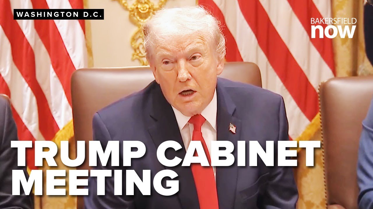 FULL PRESSER: Trump hosts cabinet meeting and addresses Minnesota crackdown, inflation, home prices