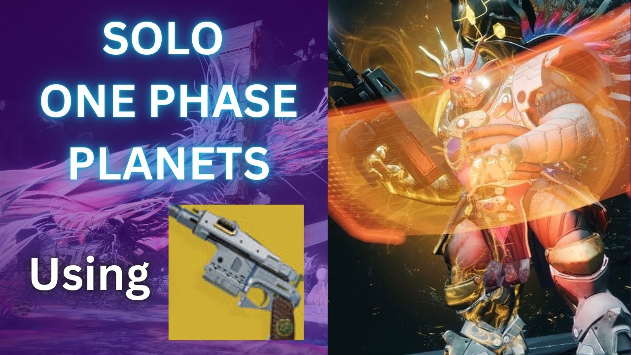 Solo 1 Phase Planets Using STURM AND DRANG   (Explanation in vid)