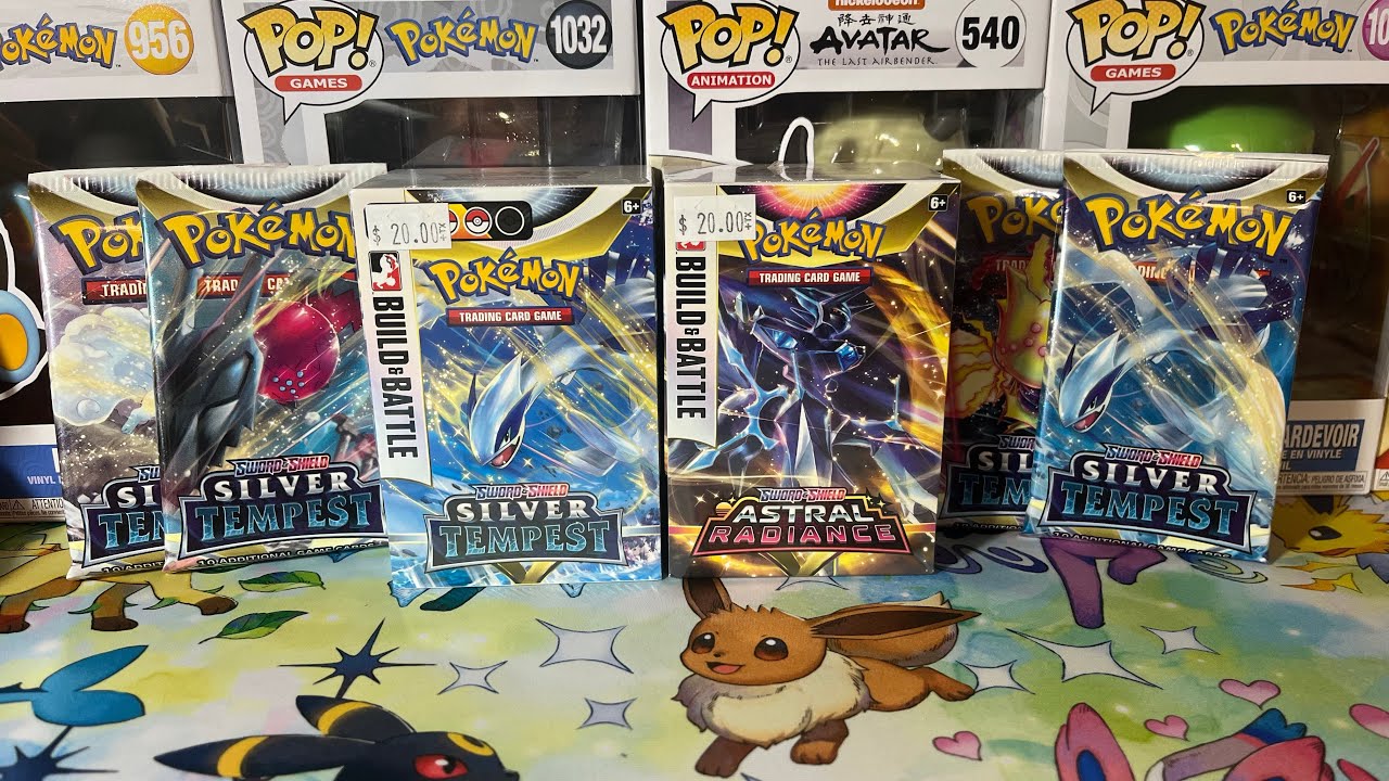 Pokemon Sword&Shield Silver Tempest & Astral Radiance Opening
