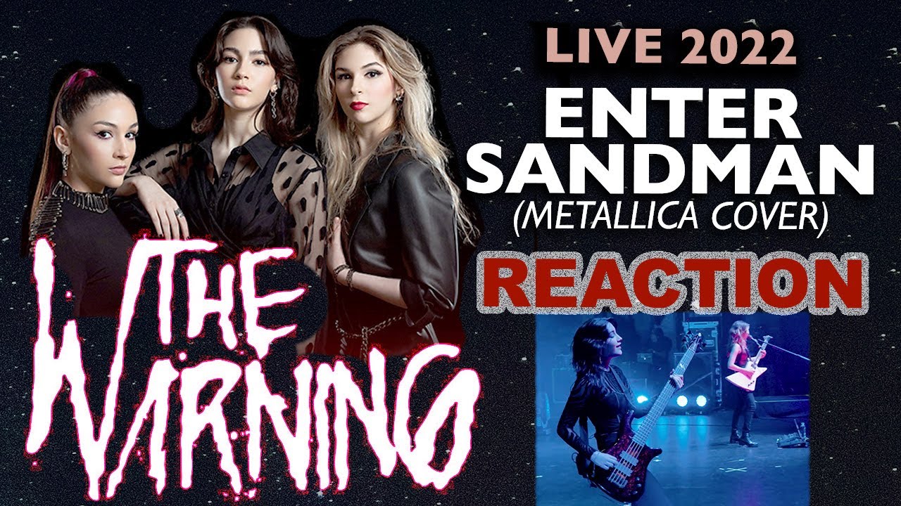 Brothers REACT to The WARNING: Enter Sandman (Live 2022)