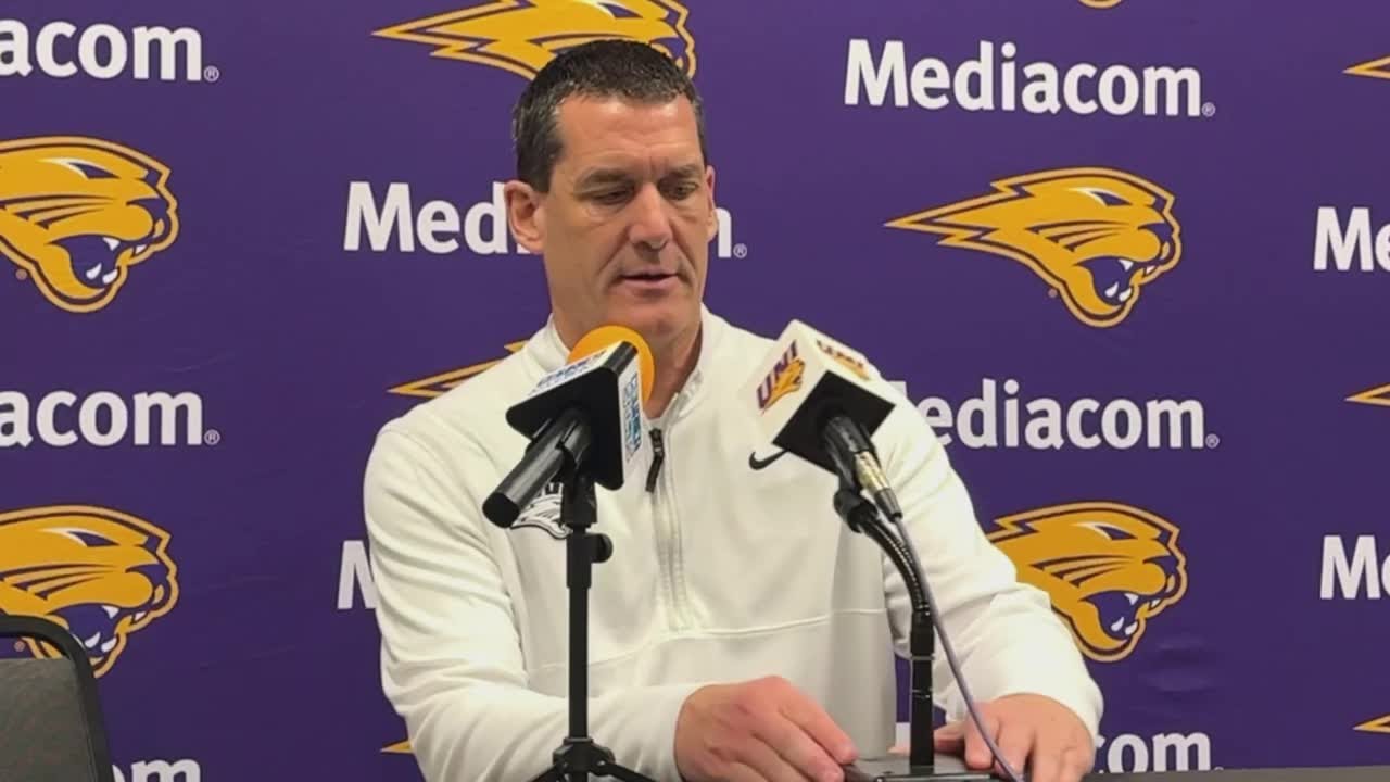 VIDEO: UNI basketball coach Ben Jacobson