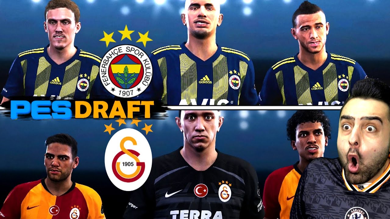 FENERBAHÇE - GALATASARAY EFSANE DERBİ PESDRAFT ! PES 2020 !