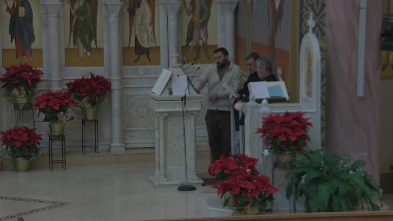 15th Sunday of Luke - Orthros & Divine Liturgy 1/25/26 NOTE: Will end stream before Communion