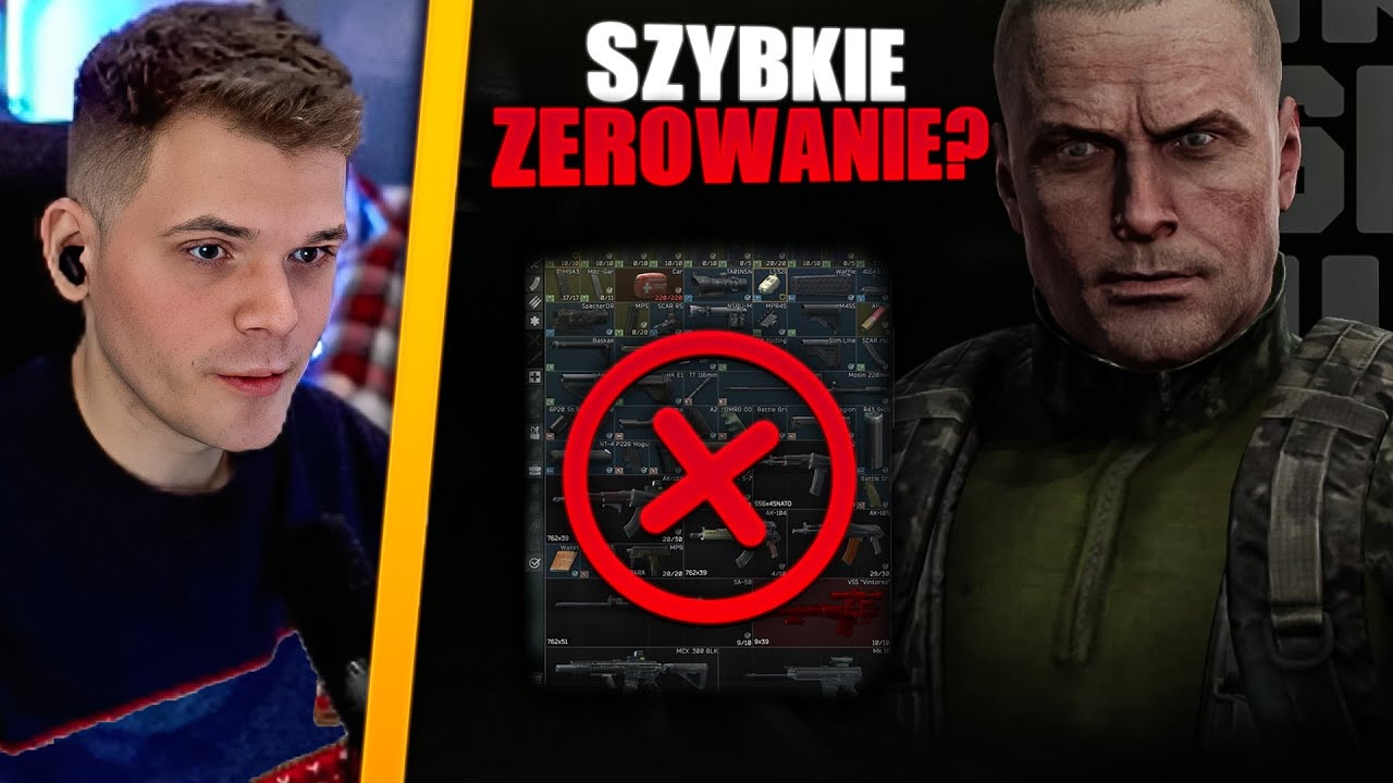 GUCIO I TARKOV I SZYBKIE ZEROWANIE EQ? I NAJLEPSZE MOMENTY STRIMA #818