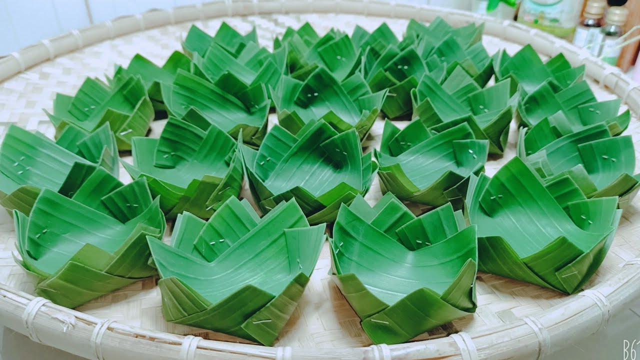 วิธีทำกระทงใส่ขนม ใส่อาหาร ง่ายๆสวยๆ ช่วยเพิ่มมูลค่าให้น่าซื้อน่าทานจ้า